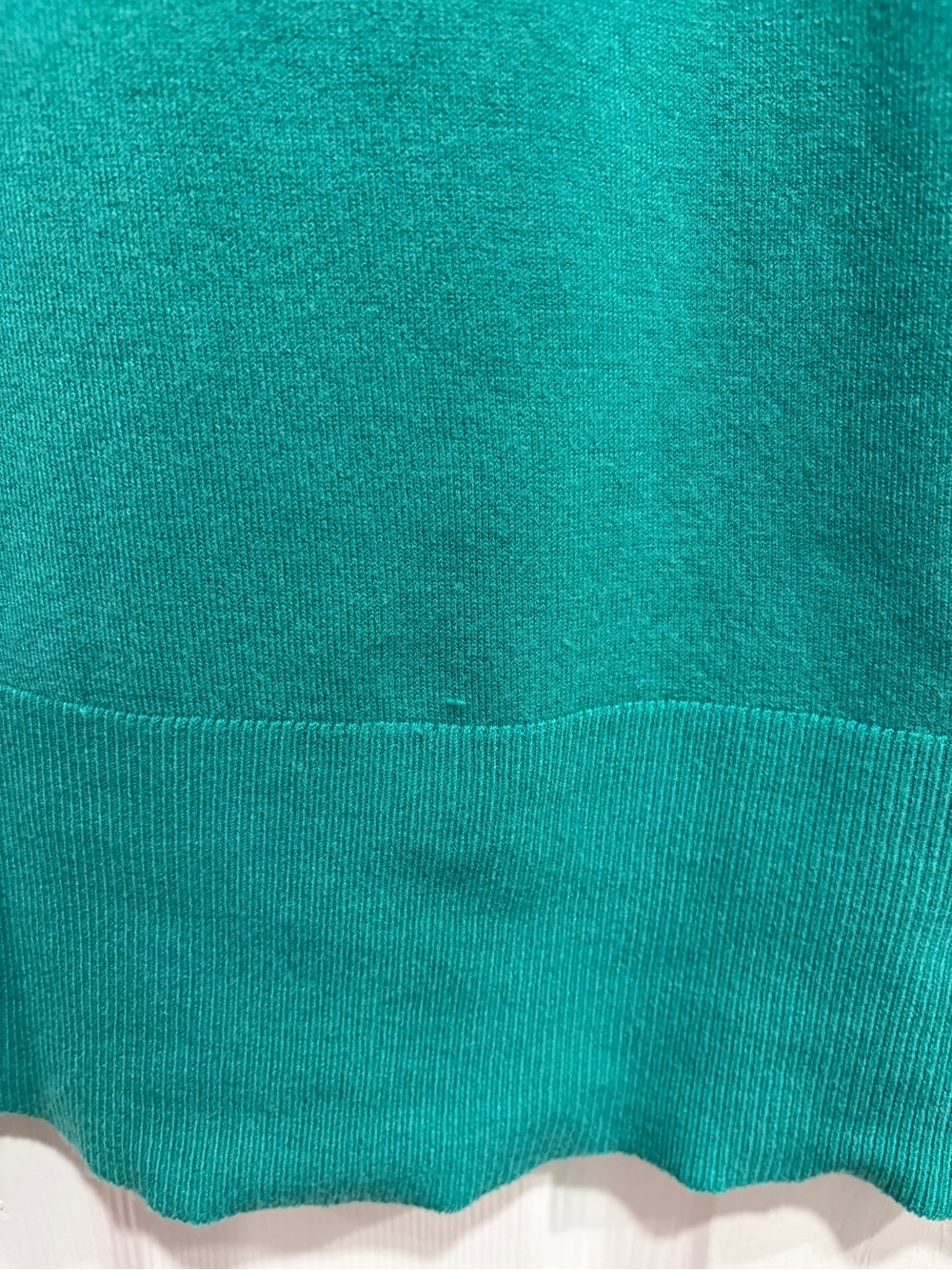 2/$25 Vivienne Tam Knit Turquoise Scoop Neck Sleeveless Tank Top Medium - Picture 3 of 8